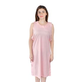 Pink Cotton Patient Gown