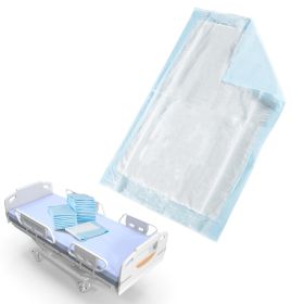 Underpads 17 X 24. Pack of 300 Disposable Fluff/Polymer Underpads for Incontinence, General procedures and Wound Care. Light Absorbency. Blue Poly bac