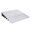 VEVOR Door Threshold Ramp, 6" Rise, 800 lbs Load Capacity, Door Ramp for Wheelchairs, Aluminum Threshold Ramp for Doorways, Adjustable Modular Thresho
