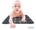 Pack of 12 Reusable Underpads 18 x 24. Washable Incontinence Bed Underpads. Bold Colors and Plaid Pattern. Polyester, Rayon. Heavy Absorbent Bed Pads.