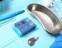 Universal Barrier Film 4" x 6". Roll of 1200 Disposable Adhesive Blue Tape in Dispenser Box. Protective Plastic 2 mil Sheets for Dental, Tattoo, Medic
