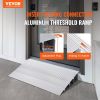 VEVOR Door Threshold Ramp, 4" Rise, 800 lbs Load Capacity, Door Ramp for Wheelchairs, Aluminum Threshold Ramp for Doorways, Adjustable Modular Thresho