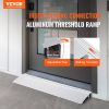 VEVOR Door Threshold Ramp, 1" Rise, 800 lbs Load Capacity, Door Ramp for Wheelchairs, Aluminum Threshold Ramp for Doorways, Adjustable Modular Thresho