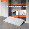 VEVOR Door Threshold Ramp, 3" Rise, 800 lbs Load Capacity, Door Ramp for Wheelchairs, Aluminum Threshold Ramp for Doorways, Adjustable Modular Thresho