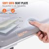 VEVOR Tub Transfer Bench for Bathtub 500lbs, Shower Seats for Adults, Lightweight Shower Bench for Elderly and Disabled with Padded Seat, Non-Slip Bat