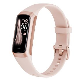 Women's smart sports bracelet blood oxygen heart rate multifunction watch (Color: 550D-pink)