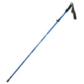 Folding Outdoor Handrails Trekking Walking Sticks (Type: Walking Sticks, Color: Blue)