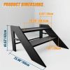 Step Stool Foldable, Step Ladder 2, 3, 4 Step Folding, RV Steps With Height Adjustable Handrail And Non Slip Feets, Hot Tub Steps For Home, Travel Tra