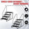 Hot Tub Steps Outdoor, 2 RV Steps with Handrail, Portable RV Stairs 3 Step, Heavy Duty Truck Camper Steps Ladders for Travel Trailers, 5th Wheel, Moto